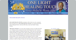 Desktop Screenshot of onelighthealingtouch.com